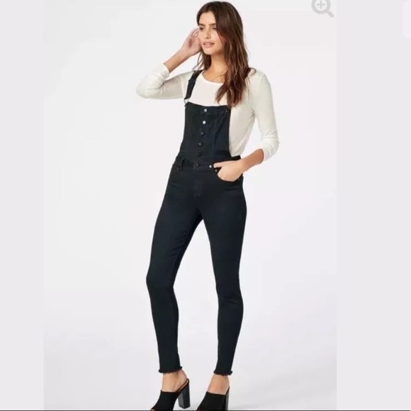 Overalls Skinny Denim Overalls 33 JustFab - Picture 5 of 7